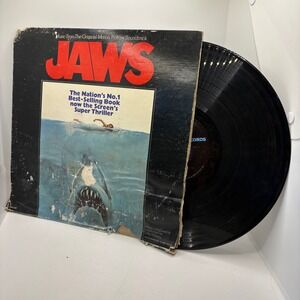 JAWS Original Motion Picture Soundtrack Vinyl LP Record Album MCA Records